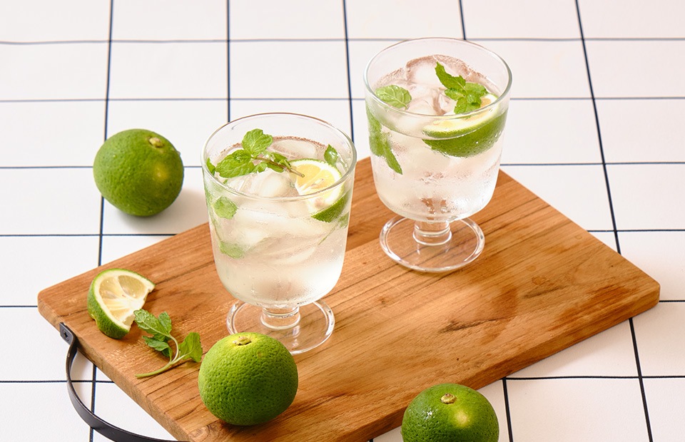 にじデパート かぼすハニーミントソーダ【モクテル】 かぼす 