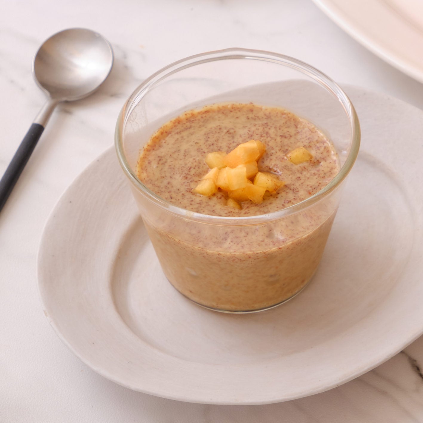 材料２つ！完熟柿で作る混ぜるだけプリン