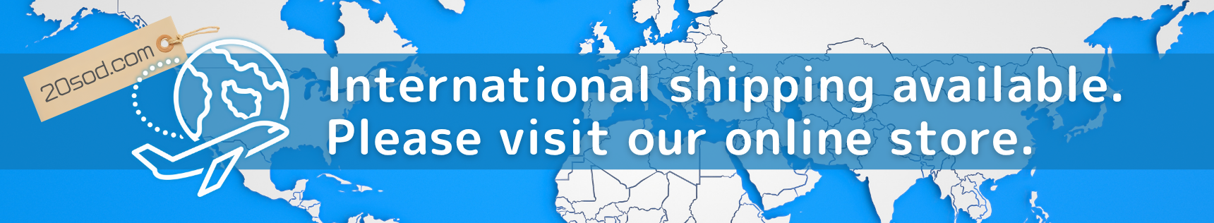 International shipping available.Please visit our online store.