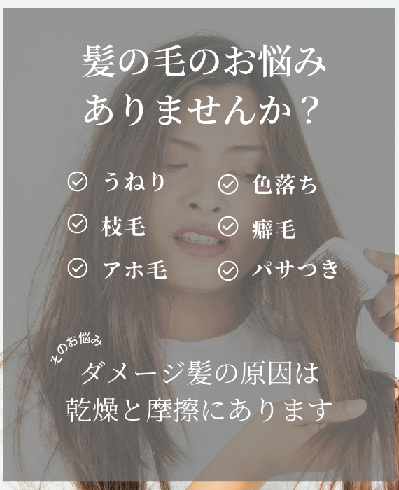 髪の悩み