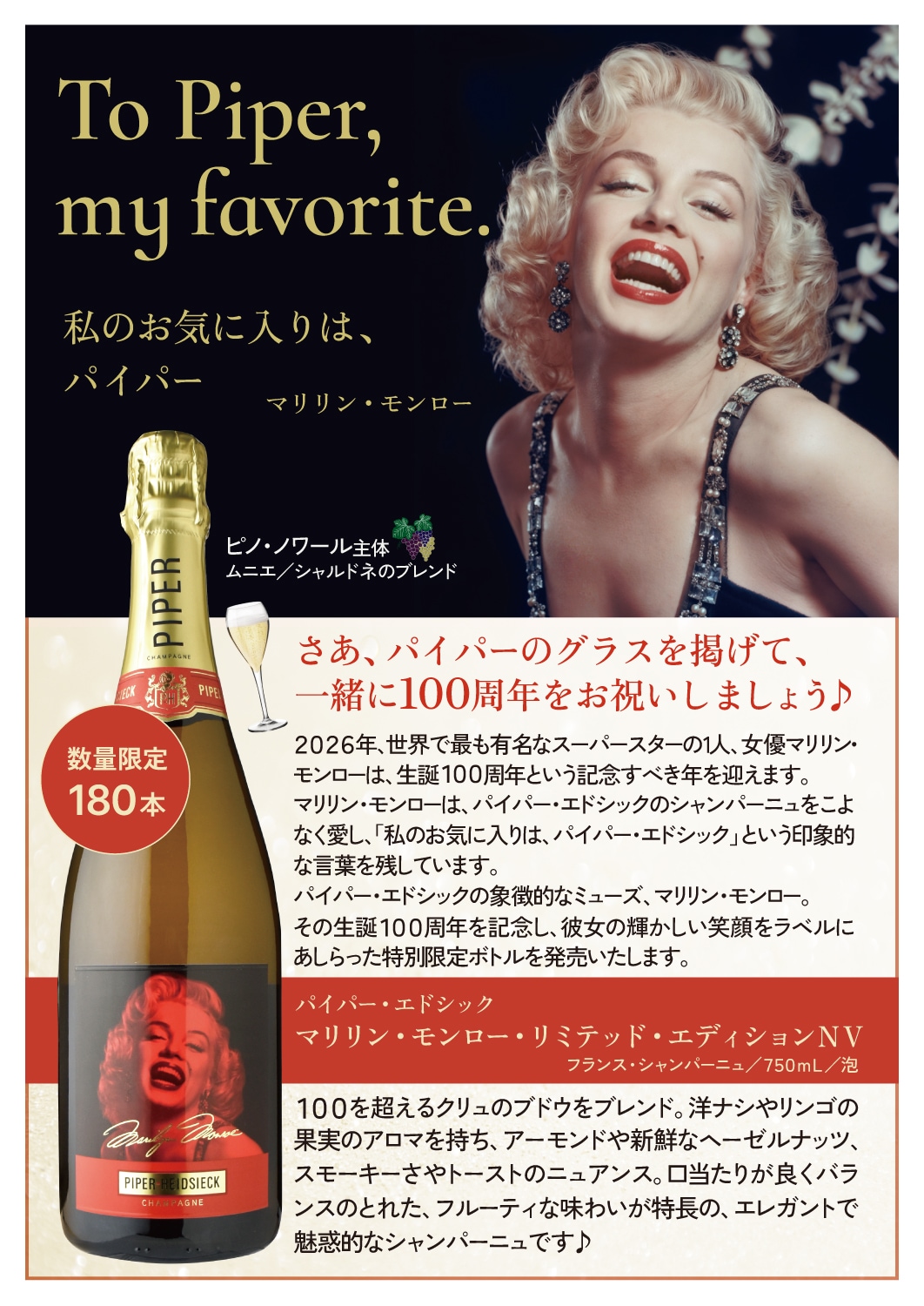 パイパー・エドシックマリリン・モンロー・リミテッド・エディション