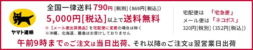 送料について