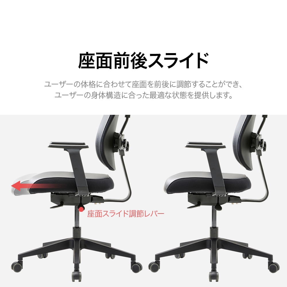 デュオバック（DUOBACK）エグゼクティブチェア D2500G-DASL