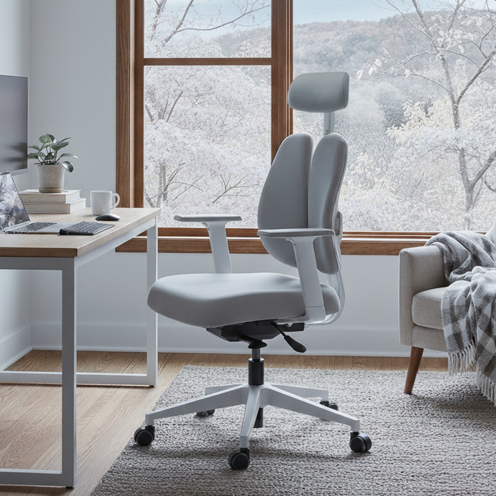 デュオバック（DUOBACK）ホームオフィスチェア D2500G-DASW