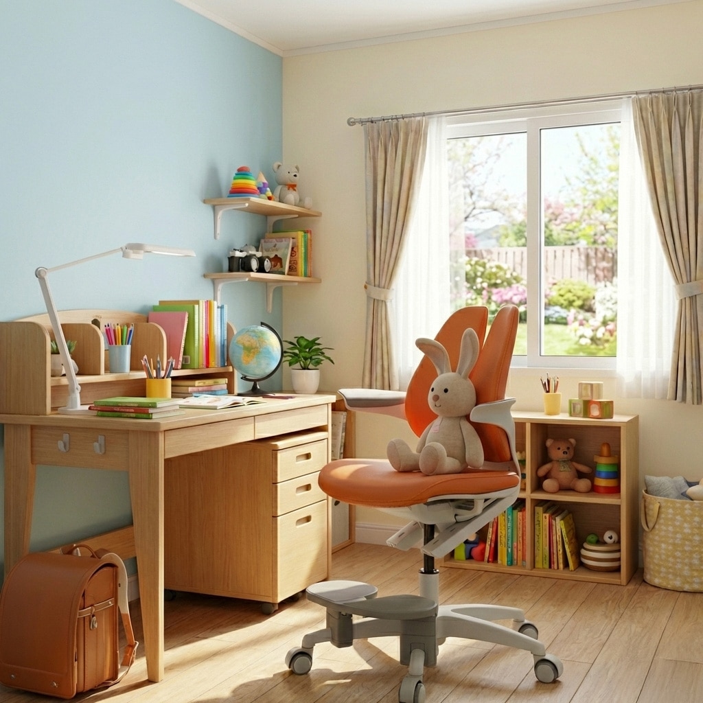 日本独占販売】デュオバック ラビット RA-070LSF キッズチェア 小学生