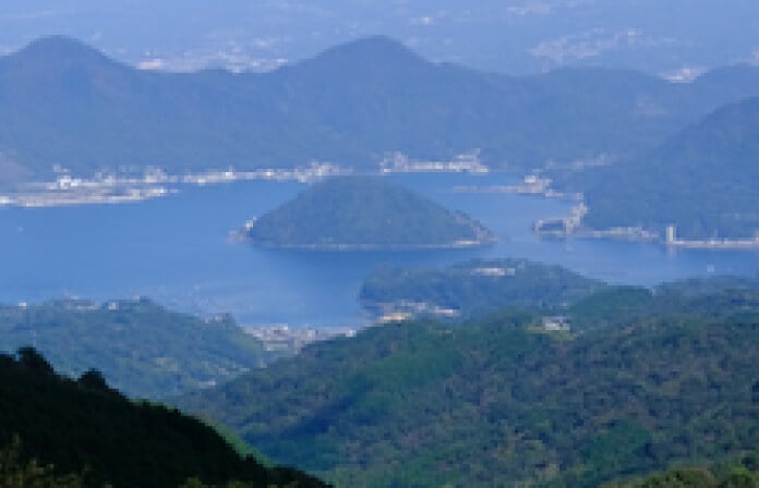 達磨山展望台風景写真