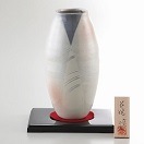 美濃焼 手猫工房８号花瓶 タル型 YJ15-02
