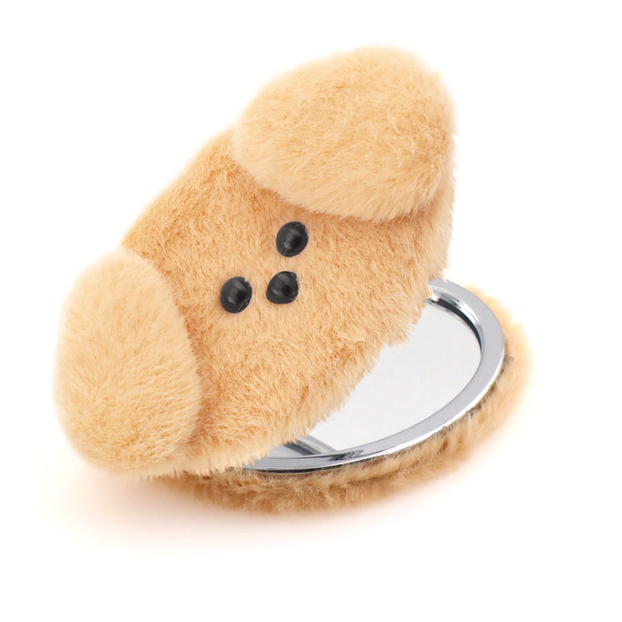 コアラ 手鏡 コンパクトミラー 鏡 拡大鏡 二面鏡 持ち歩き メイク直し