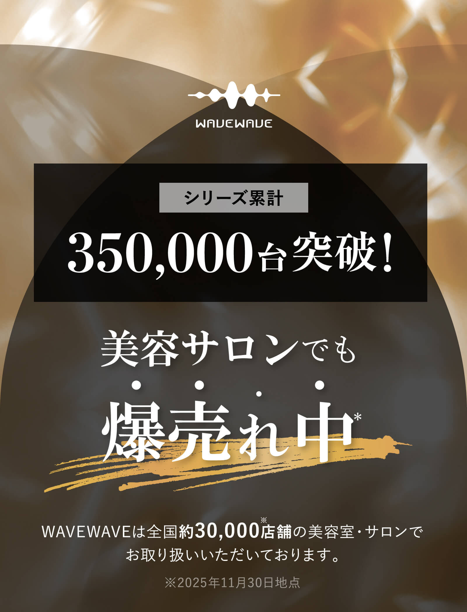 シリーズ累計300,000万台突破！