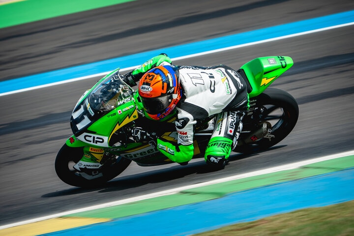 Moto3 #11 アドリアン・クルセス選手の走行