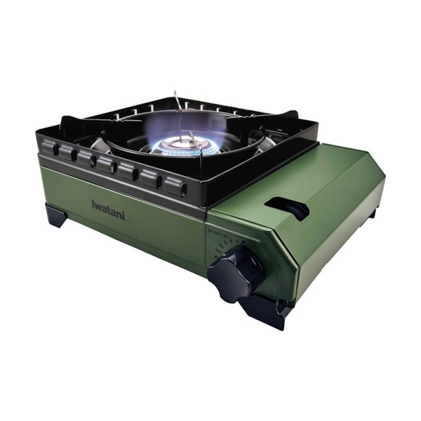 岩谷 カセットフー タフマル オリーブ色 CB-ODX-1-OL | 防災グッズ