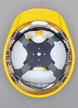 【ディック/DIC】 ABS素材ヘルメット SYA-WV ベンチレーション付 （ライナー入） 【安全用・工事用・高所作業用・防災】