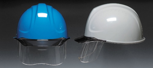 【ディック/DIC】 ABS素材ヘルメット SYA-CS インナーシールド付 (ライナー入) 【安全用・工事用・高所作業用・防災】