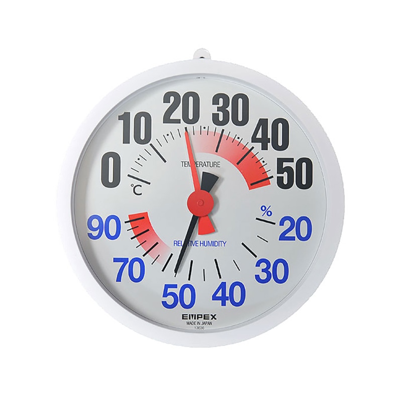 直売在庫 防雨型温度計 ユニット ＨＯ−２３７ 屋外設置 φ３００ｍｍ 熱中症予防 猛暑対策 温度計 湿度計 熱中症対策グッズ 検査、測定器 