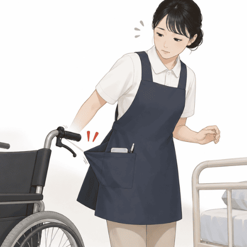 作業中にひっかかる不安イメージ