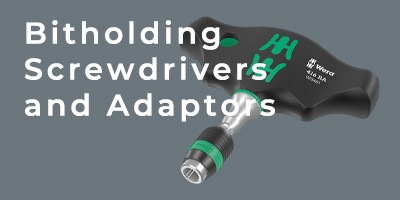 Bitholding Screwdrivers and Adaptors