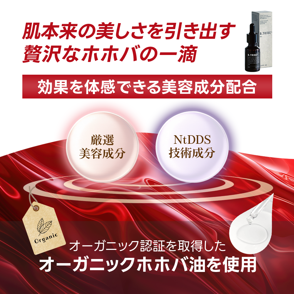 毛穴・年齢肌が気になる方にB.TRIBE ビトライブ スキンケア