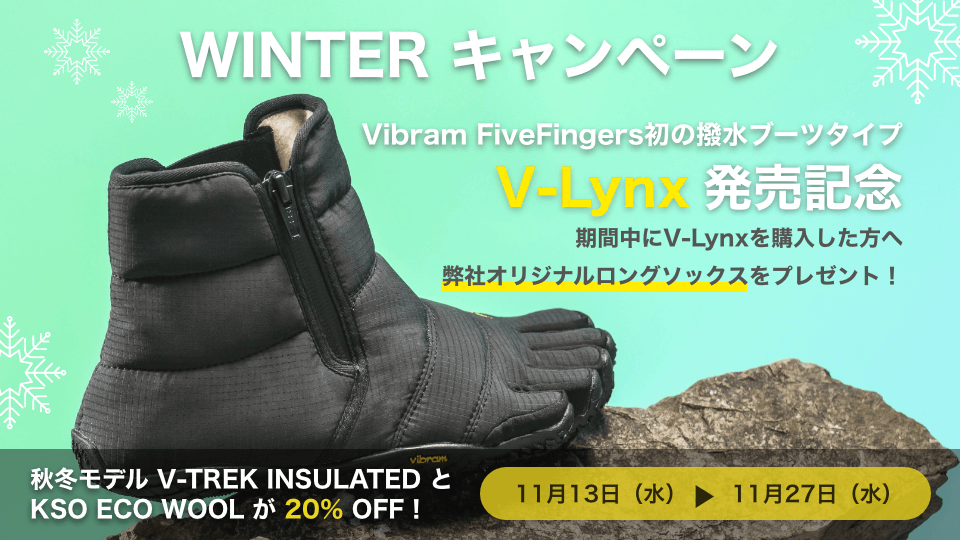 2024 Winterキャンペーン V-Lynx発売記念 2024年11月13日（水）～11月27日（水）