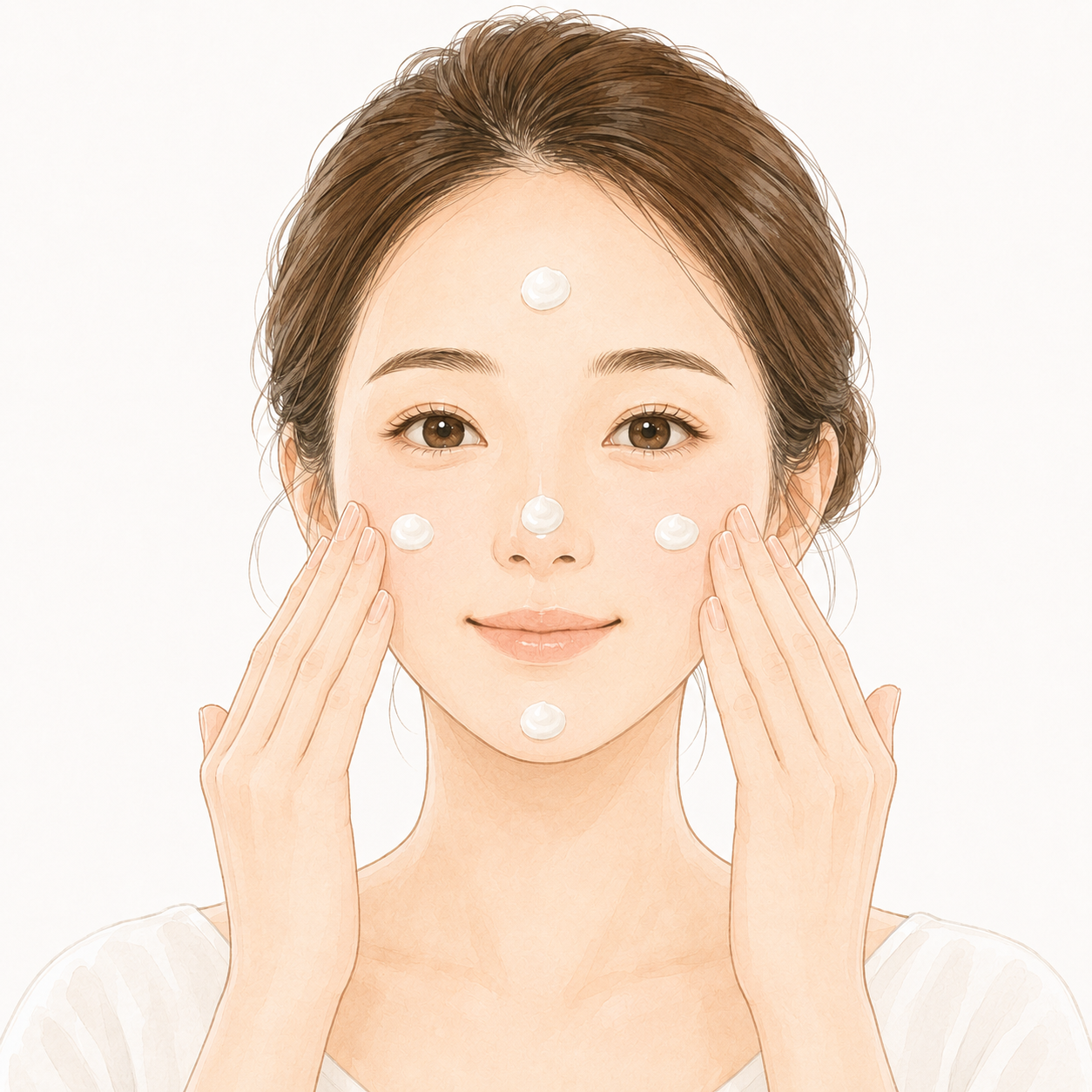 STEP3 顔全体になじませる