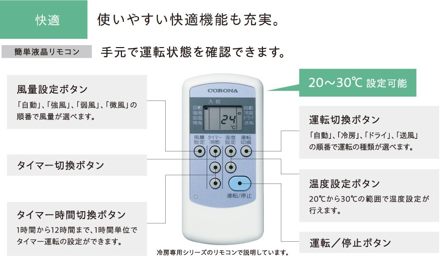 冷暖房兼用・換気機能付き】ウインドエアコン 冷暖兼用タイプCWH