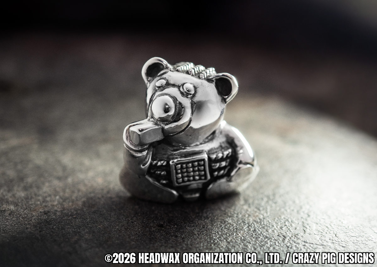 ビレットグリル PSYCHO TEDDY BEAR LEATHER BRACELET | クレイジーピッグ公式