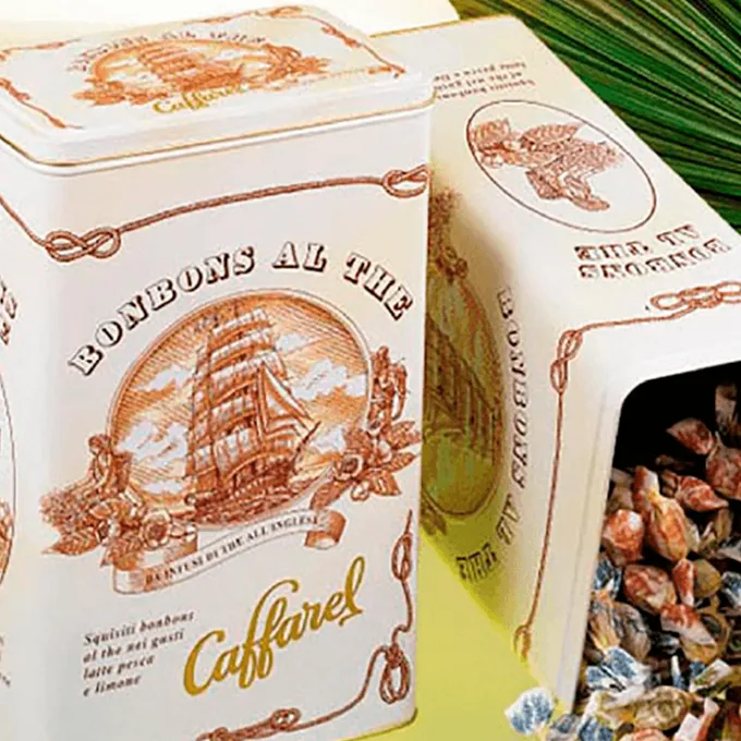 カファレルのアンティーク調カファレル缶