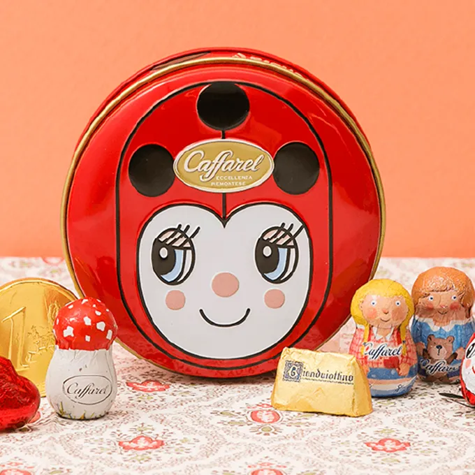 カファレルのアンティーク調カファレル缶