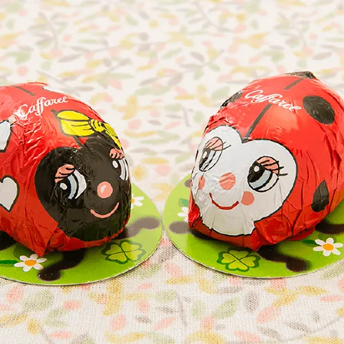 カファレルのホイルチョコ