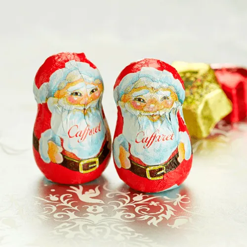 カファレルのホイルチョコ