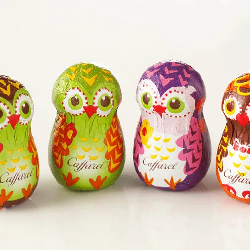 カファレルのホイルチョコ