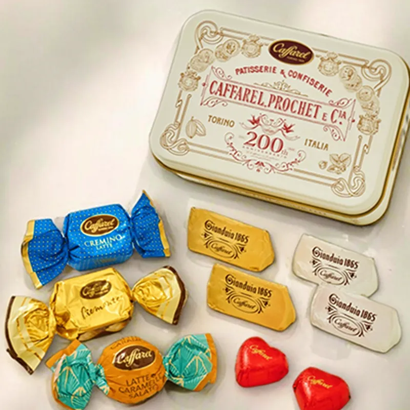 200周年スクエア缶