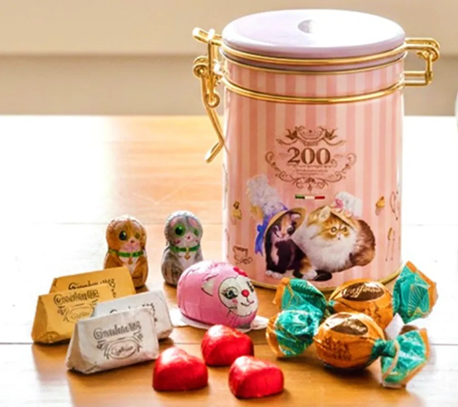 ねこのティータイム キャニスター缶