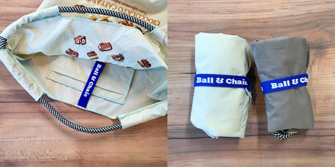 カファレルとBall&Chainのコラボレーションバッグ