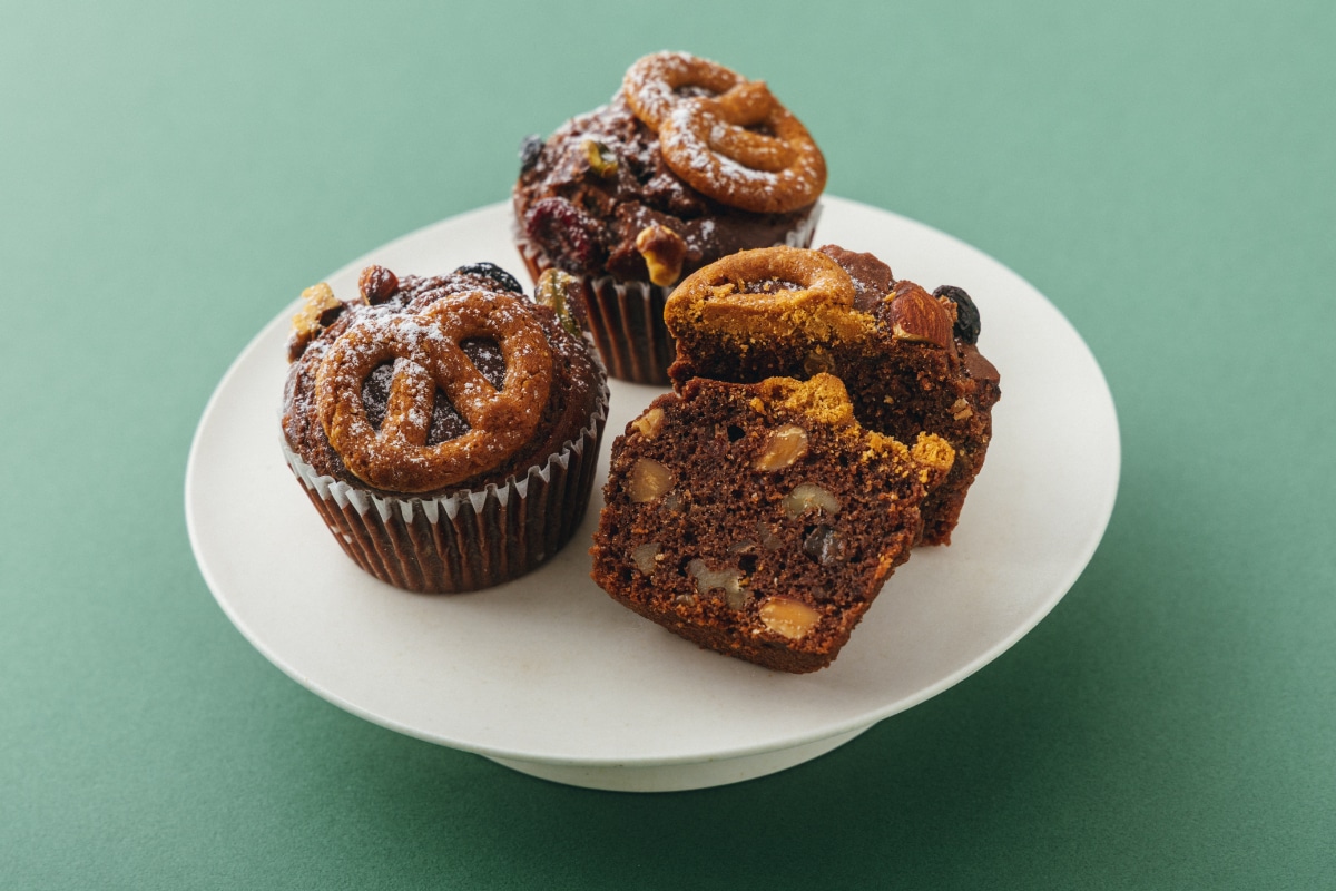 Xmas限定＞フルーツとナッツのノエルマフィン（3個セット） | 焼き