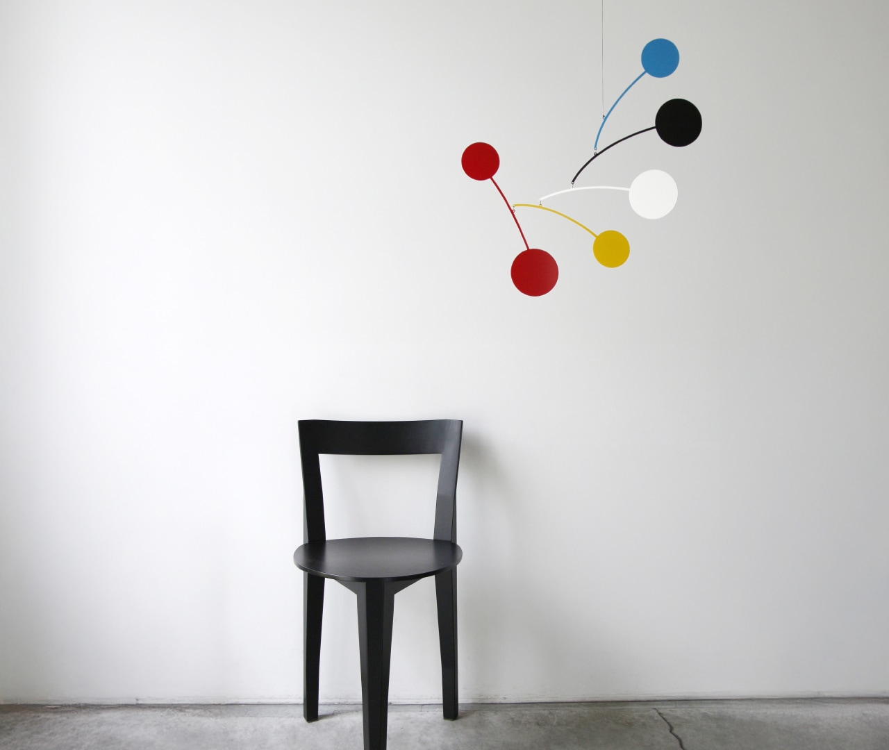 リクエスト受付中　オリジナルアート　インテリア　１点物 サークル シリーズ モビール 