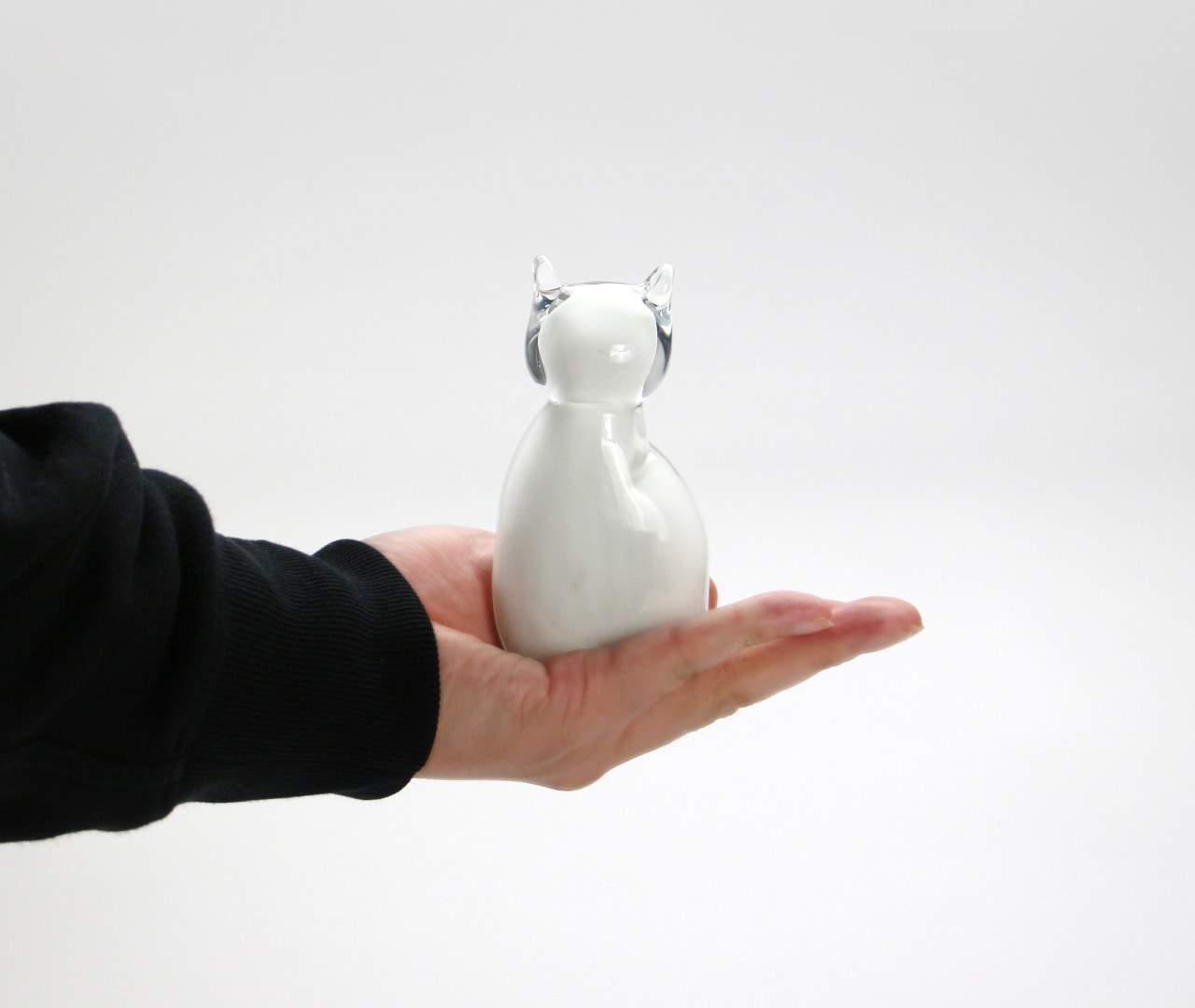 【正規品】Daumドーム 猫 ガラス オブジェ パート・ド・ヴェール フランス製 正規品】Daumドーム 猫 ガラス オブジェ パート・ド・ヴェール