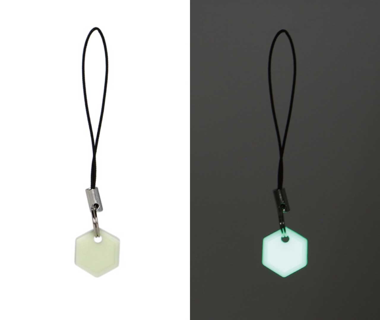 UGM ミニマーカー set of 5 | 驚くほどよく光るミニ蓄光タグ 5点セット