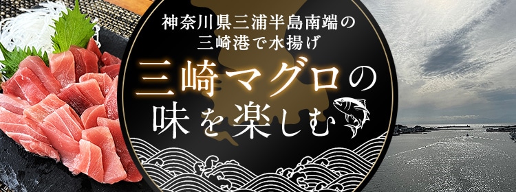 神奈川県三浦半島南端の三崎港で水揚げ 三崎マグロの味を楽しむ