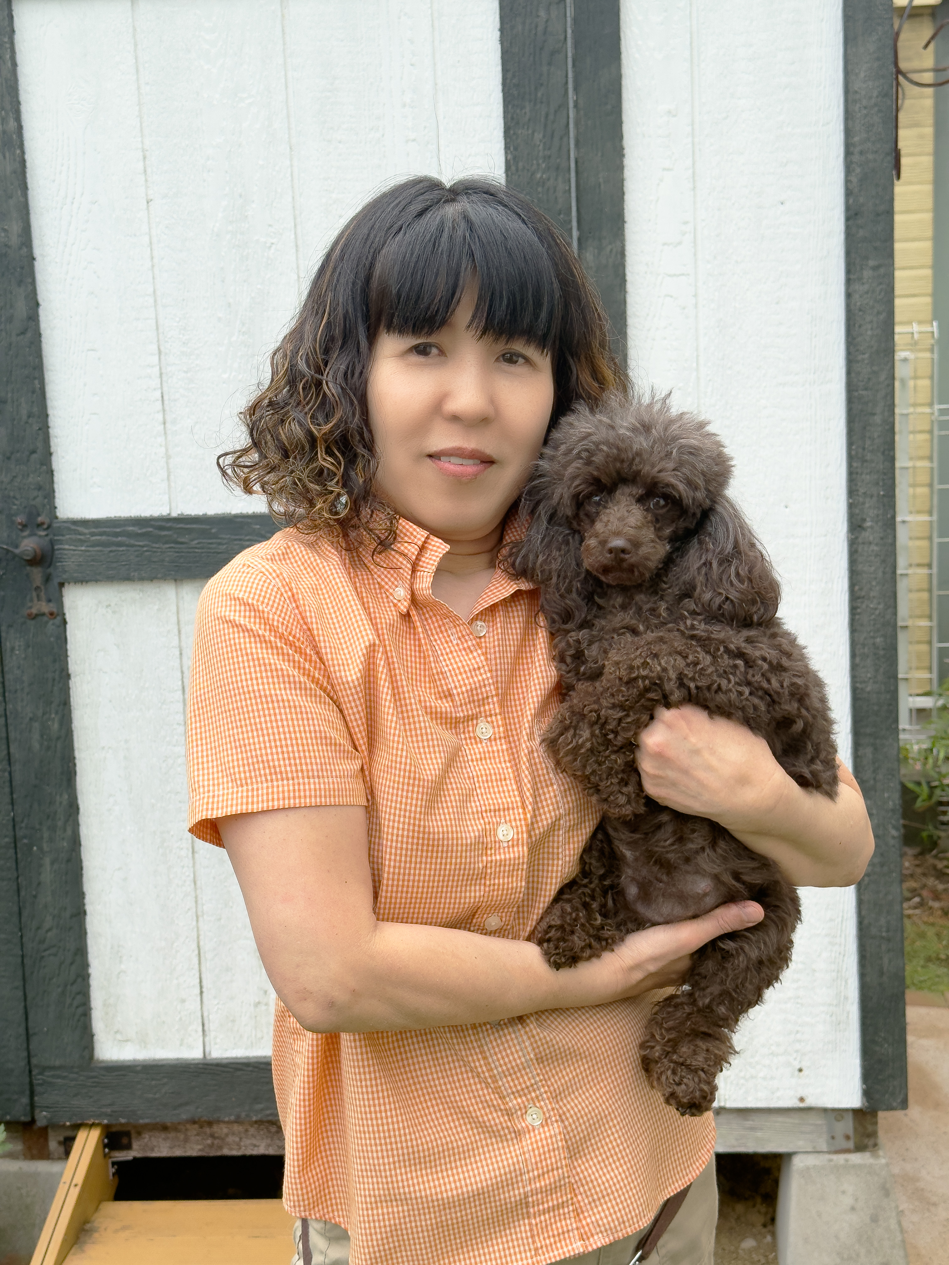 Tiny mocoケンネル オーナー 高森順子さんと愛犬