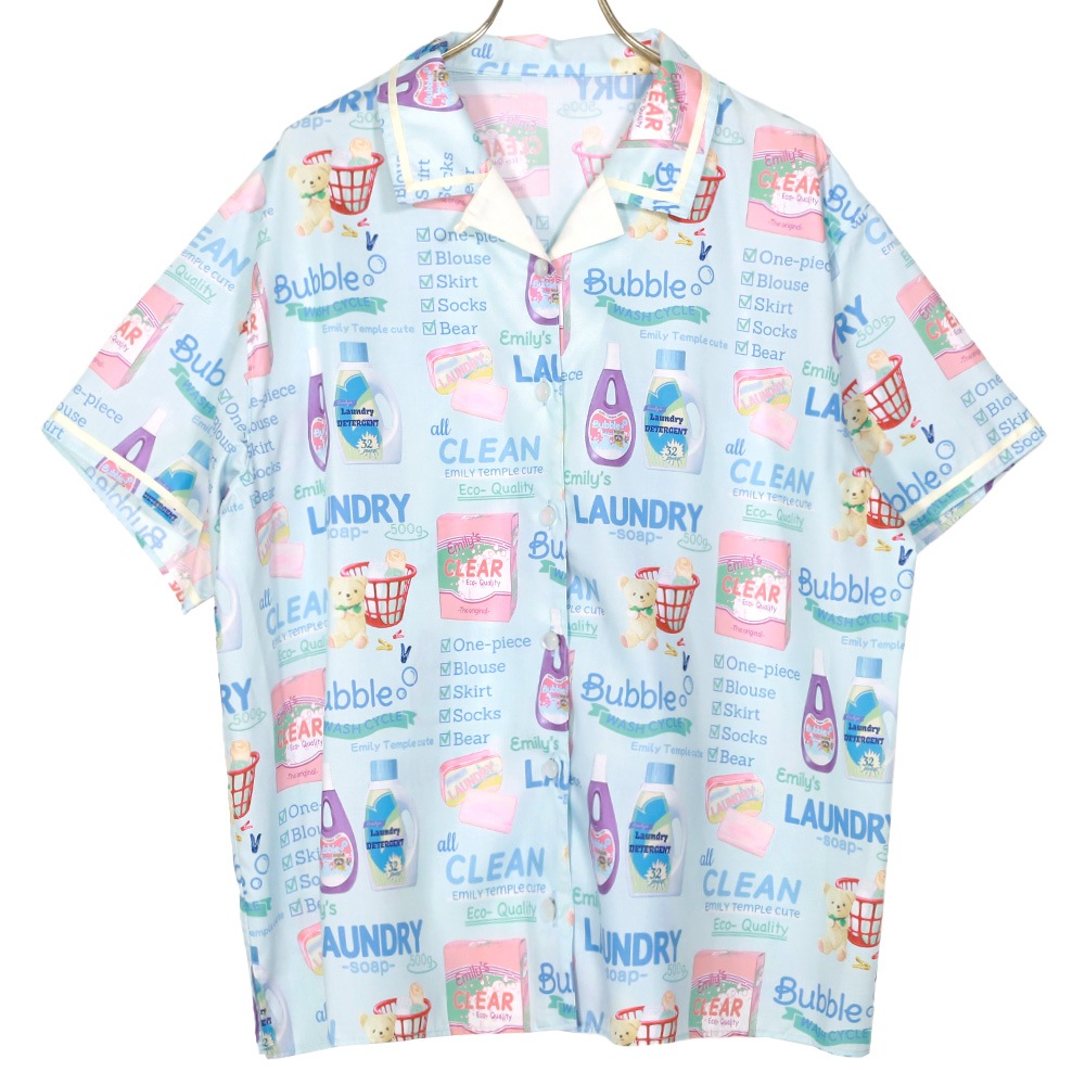 【Reservation】 BUBBLE LAUNDRY BIGシャツ