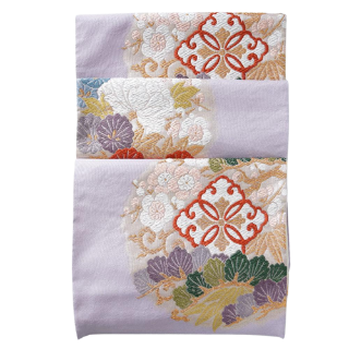 西陣織 松竹梅花の丸テーブルランナー FOURGRACEオリジナル