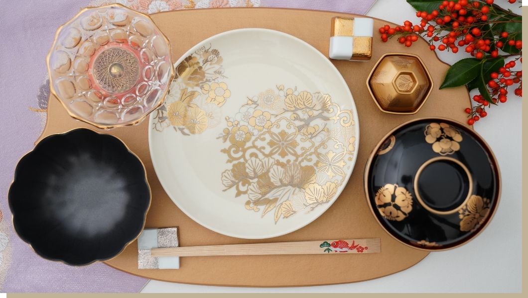 滝沢眞規子さんのセレクトする2026年お正月テーブルコーディネート