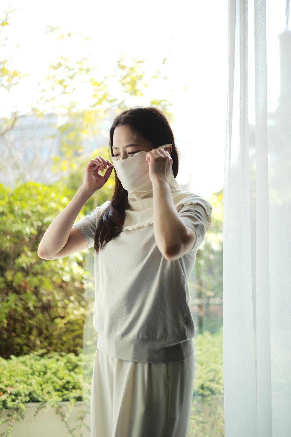 UV・保湿フェイスカバー