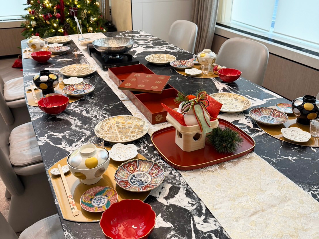 凛とした新年の食卓1