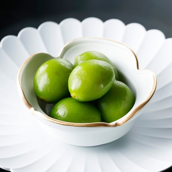 若桃の甘露煮