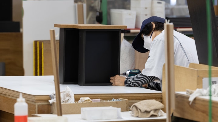 扉・引出しの加工
