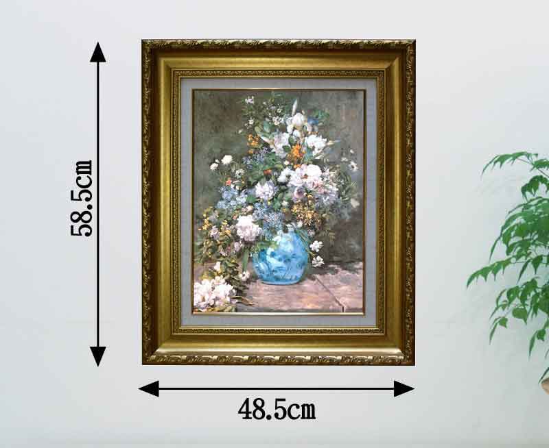 世界の複製名画】ルノワール「春の花」