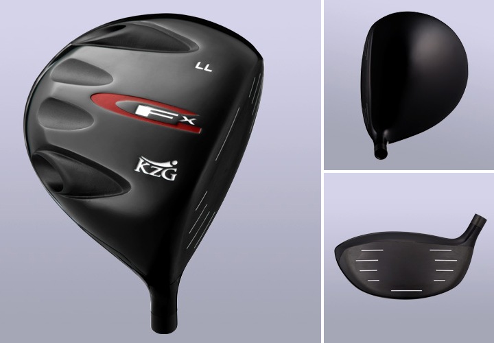 当店は安心の正規販売店です】<br>地クラブ系ヘッド <br>KZG GF-X Driver HEAD <br>ケーゼットジー | ゴルフヘッド |  地クラブ系カスタム専門店ジョイスタイルゴルフ