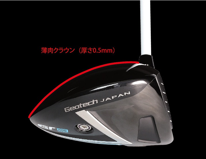 安心の正規販売店】地クラブ系ヘッド Geotech GT 9 αスペック 高反発