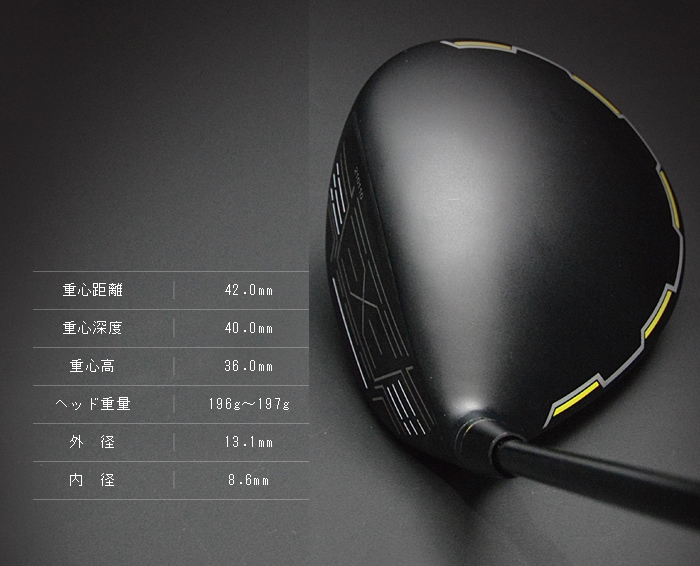地クラブ系ヘッド <br>JBEAM YS-01 JLIDEN DRIVER HEAD ドライバー<br
